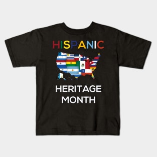 Hispanic Heritage Month Shirt Kids T-Shirt